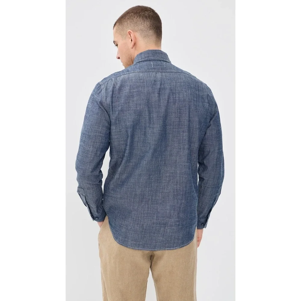 Taylor Stitch The Foundry Shirt Size 42 L Preppy kk06 - Picture 2 of 9